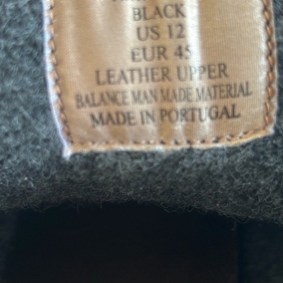 Bull Boxer Men’s Black Leather Boots with Signature Swoosh - Picture 9 of 16